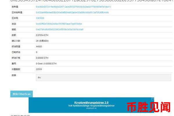 如何使用以太坊区块中文浏览器查找特定地址的交易记录？